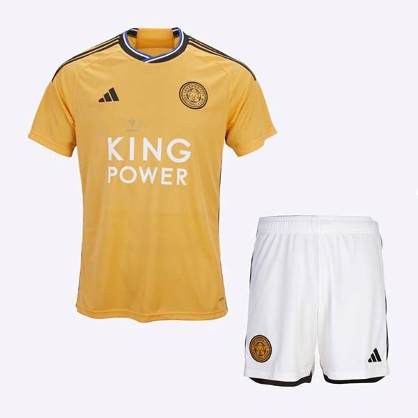 Trikot Leicester City Ausweich Kinder 2023-24